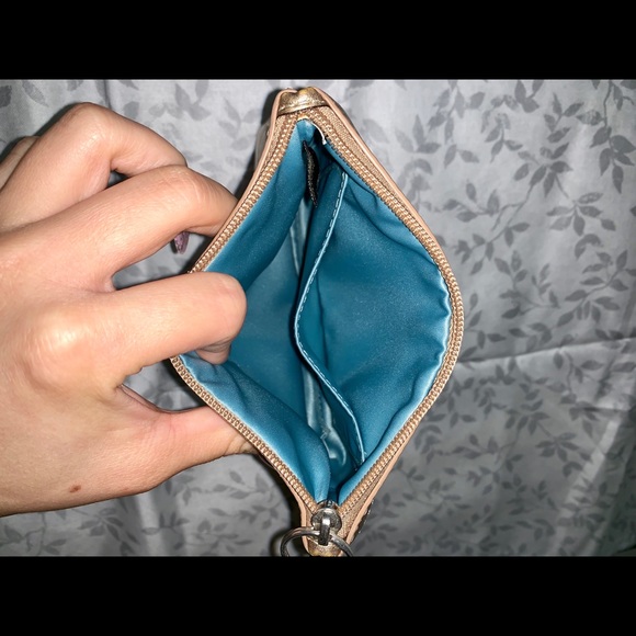 Gold Coach Wristlet - Picture 3 of 4